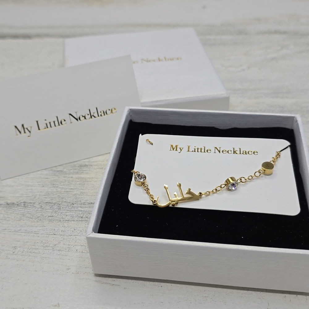 Gold Necklace with Charm For Kids
